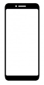 Replacement Front Glass For Blu C5l Max Bronze By - Maxbhi Com