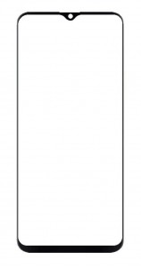 Replacement Front Glass For Itel Vision 1 Pro Black By - Maxbhi Com