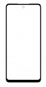 Replacement Front Glass For Itel P55t Black By - Maxbhi Com