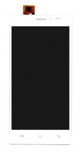 Lcd With Touch Screen For Lava X17 White Gold By - Maxbhi.com