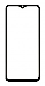 Replacement Front Glass For Zte Blade A71 Blue By - Maxbhi Com