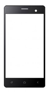 Replacement Front Glass For Zen Ultrafone Sonic 1 White By - Maxbhi Com