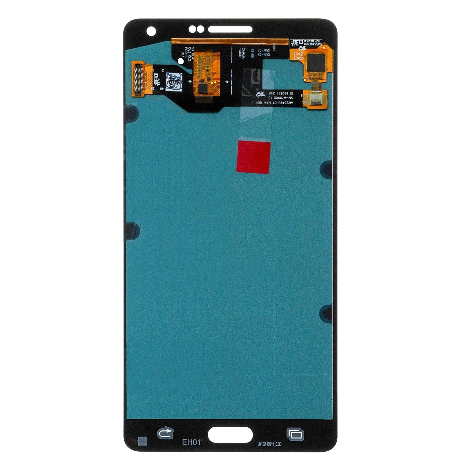 lcd with touch screen for samsung galaxy a7 sm a700f black display glass combo folder