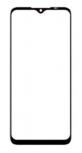 Replacement Front Glass For Blu G61 Black By - Maxbhi Com