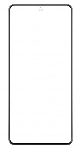 Replacement Front Glass For Oppo Find X8 Pro Black By - Maxbhi Com