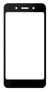 Touch Screen Digitizer For Itel A33 Plus Black By - Maxbhi Com