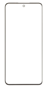 Replacement Front Glass For Xiaomi Redmi Note 15 4g Black By - Maxbhi Com