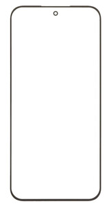 Replacement Front Glass For Vivo Iqoo Z11 5g Black By - Maxbhi Com