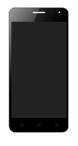 Lcd With Touch Screen For Adcom Kitkat A47 Black By - Maxbhi.com