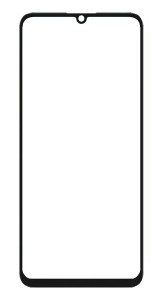 Replacement Front Glass For Honor Play 40 Plus White By - Maxbhi Com