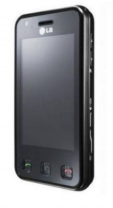 LCD with Touch Screen for LG KC910i Renoir - Black