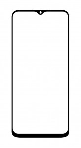 Replacement Front Glass For Vivo Y51a Black By - Maxbhi Com