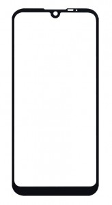 Replacement Front Glass For Motorola Moto E6i Grey By - Maxbhi Com