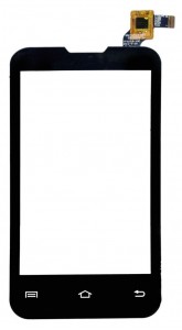 Touch Screen Digitizer For Micromax A87 Ninja 4 0 White By - Maxbhi Com