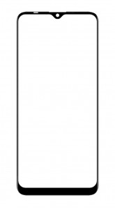 Replacement Front Glass For Tecno Spark 4 Black By - Maxbhi Com