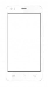 Touch Screen Digitizer For Hitech Air A6 White By - Maxbhi.com