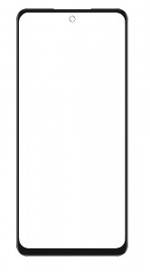 Replacement Front Glass For Oppo A3x 5g White By - Maxbhi Com