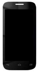 Lcd With Touch Screen For Idea Id 4000 Black By - Maxbhi Com