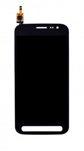 Lcd With Touch Screen For Samsung Galaxy Xcover 4s Black By - Maxbhi Com