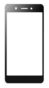 Replacement Front Glass For Itel A16 White By - Maxbhi Com