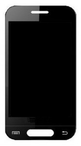 Lcd With Touch Screen For Celkon A9 Black By - Maxbhi Com