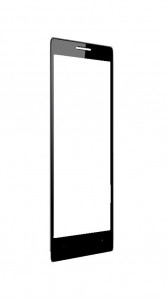 Replacement Front Glass For Celkon Signature Swift A112 Black By - Maxbhi.com