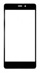 Replacement Front Glass For Xiaomi Redmi 4 Pro Black By - Maxbhi Com