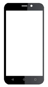 Touch Screen Digitizer For Yezz Liv 3s Lte Black By - Maxbhi Com