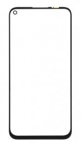 Replacement Front Glass For Huawei P20 Lite 2019 Red By - Maxbhi Com