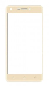 Touch Screen Digitizer For Intex Aqua Lions 3 Lower Flex White By - Maxbhi Com