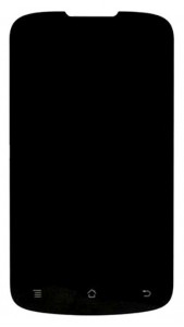 Lcd With Touch Screen For Huawei Ascend Y200 Black By - Maxbhi Com