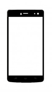 Touch Screen Digitizer For Spice Xlife Proton 5 Pro Black By - Maxbhi.com