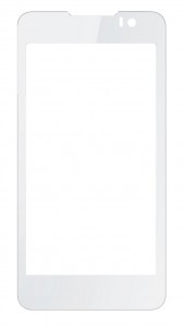 Touch Screen Digitizer For Micromax Canvas Blaze Hd White By - Maxbhi Com