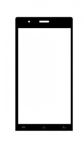 Touch Screen Digitizer For Lava Iris Icon Black By - Maxbhi.com