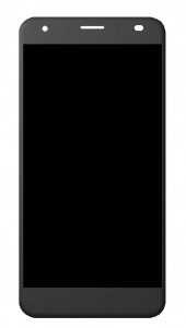 Lcd With Touch Screen For Zen Admire Duo Black By - Maxbhi Com