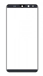 Replacement Front Glass For I Kall K1000 White By - Maxbhi Com