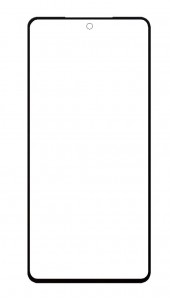 Replacement Front Glass For Vivo Iqoo Neo 8 Pro 5g Black By - Maxbhi Com