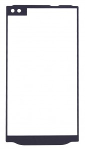 Replacement Front Glass For Lg V10 Black By - Maxbhi Com
