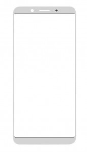 Replacement Front Glass For Oppo A75s White By - Maxbhi.com