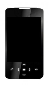 Lcd With Touch Screen For Micromax X500 White By - Maxbhi Com