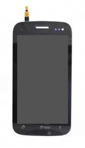Lcd With Touch Screen For Micromax Canvas 2 A110 Black By - Maxbhi.com