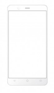 Replacement Front Glass For Swipe Elite 2 Plus White By - Maxbhi.com