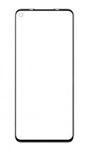 Replacement Front Glass For Infinix Note 8i Black By - Maxbhi Com