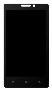 Lcd With Touch Screen For Adcom A40 White By - Maxbhi Com