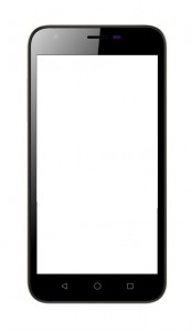 Lcd With Touch Screen For Hitech Amaze S5 Grey By - Maxbhi.com