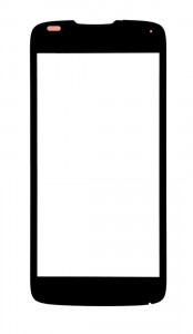 Replacement Front Glass For Acer Liquid Gallant E350 Black By - Maxbhi.com