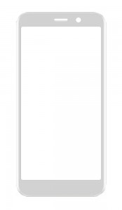 Replacement Front Glass For Yuho O1 Lite White By - Maxbhi Com