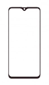 Replacement Front Glass For Ulefone Note 7t Black By - Maxbhi Com