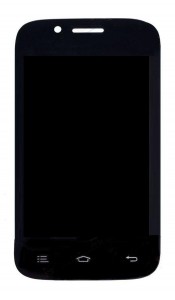 Lcd With Touch Screen For Karbonn A108 Plus Black By - Maxbhi Com