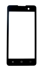 Replacement Front Glass For Micromax Canvas Spark 2 Black By - Maxbhi.com
